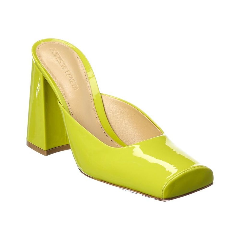 Bottega Veneta Tower Patent Pump, Green